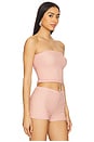 view 2 of 5 x REVOLVE Nicki Tube Top in Pink Ruffle Lace