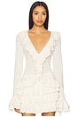 view 1 of 4 Marley Top in Cream Pointelle