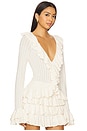 view 2 of 4 Marley Top in Cream Pointelle