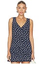 view 1 of 5 x REVOLVE Bridgette Vest in Navy Polka Dot