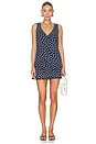 view 4 of 5 x REVOLVE Bridgette Vest in Navy Polka Dot