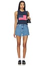 view 4 of 4 Milo Tank in Navy Flag Knit