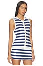view 2 of 4 Devin Tank in Navy Stripe Delight Knit