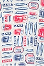 view 6 of 6 Parker Button Down in Sardine Border