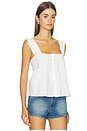 view 2 of 4 Faye Top in White Voile