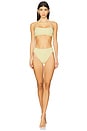 view 4 of 4 Destin Top in Butter Yellow