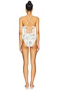 view 3 of 3 Positano One Piece Swimsuit in Amalfi Coast Rib