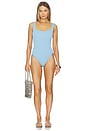 view 1 of 3 The Scrunch One Piece in Tranquil Blue Scrunch