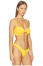 view 2 of 4 Keys Bikini Top in Honey Scrunch