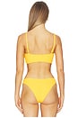view 3 of 4 Keys Bikini Top in Honey Scrunch