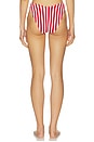 view 3 of 4 BAÑO MARITIME in Red Stripe Contour Scrunch