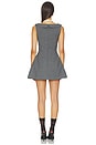 view 3 of 3 VESTIDO SIDE BOW A-LINE in Grey