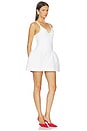 view 2 of 3 VESTIDO LACE TRIM BUSTIER in White
