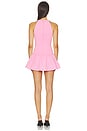 view 3 of 3 VESTIDO SHIRRED SLEEVELESS T-SHIRT in Pink