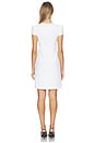 view 3 of 4 ROBE LACE TRIM SWEETHEART NECKLINE in White