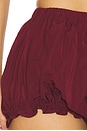 view 6 of 6 Baby Short in Wine Red