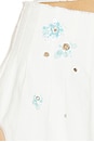 view 6 of 6 FALDA LOW-WAIST PLEATED in White