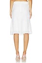 view 5 of 7 FALDA THREADWORK KNIT in White