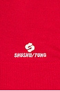 view 5 of 5 Bow Detail V-neck Knit Tank Top in Red