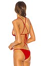 view 3 of 4 HAUT DE MAILLOT DE BAIN OLIVIA in Red