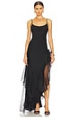 view 1 of 4 Sage Flounce Gown in Black
