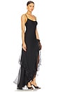 view 2 of 4 Sage Flounce Gown in Black