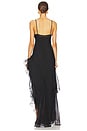view 4 of 4 Sage Flounce Gown in Black