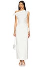 view 1 of 4 Tamara Tie Midi Dress in Ivory