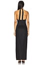 view 4 of 4 Violet Halter Midi Dress in Black