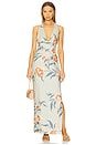 view 1 of 3 Roisin Halter Midi Dress in Bloom Floral