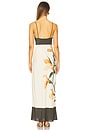 view 3 of 3 Constance V Neck Slip Dress in Iris Floral