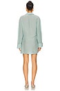 view 3 of 3 Fresca Shirt Dress in Washed Blue