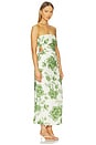 view 3 of 5 Gardella Strapless Midi Dress in Frisa Print