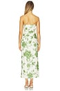 view 5 of 5 Gardella Strapless Midi Dress in Frisa Print