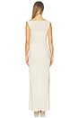 view 3 of 3 Piero Layered Midi Dress in Cream