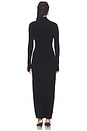 view 3 of 4 Chiara Beaded Long Sleeve Dress in Black