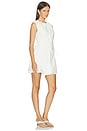view 2 of 3 Klara Ruched Mini Dress in Ivory