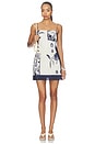view 1 of 4 Phillipa Slip Mini Dress in Eira Midnight