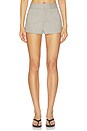 view 1 of 6 Solene Mini Short in Grey Marle