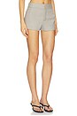 view 2 of 6 Solene Mini Short in Grey Marle