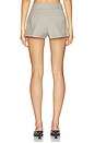 view 4 of 6 Solene Mini Short in Grey Marle