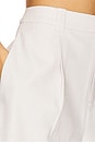 view 6 of 6 Laredo Tailored Short in Light Ecru