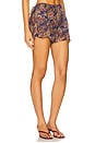 view 2 of 6 Fiore Mini Short in Petalo Scuro