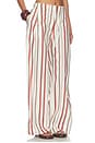 view 2 of 6 Alva Drawstring Pant in Laila Stripe
