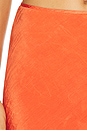 view 6 of 6 Ligera Maxi Skirt in Tangerine