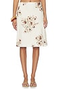 view 1 of 6 Freja Midi Skirt in Rosetta