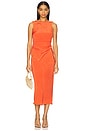 view 5 of 5 Ligera Open Back Top in Tangerine