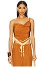 view 1 of 5 Soma Scarf Camisole in Rust