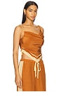 view 2 of 5 Soma Scarf Camisole in Rust
