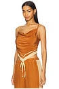 view 3 of 5 Soma Scarf Camisole in Rust
